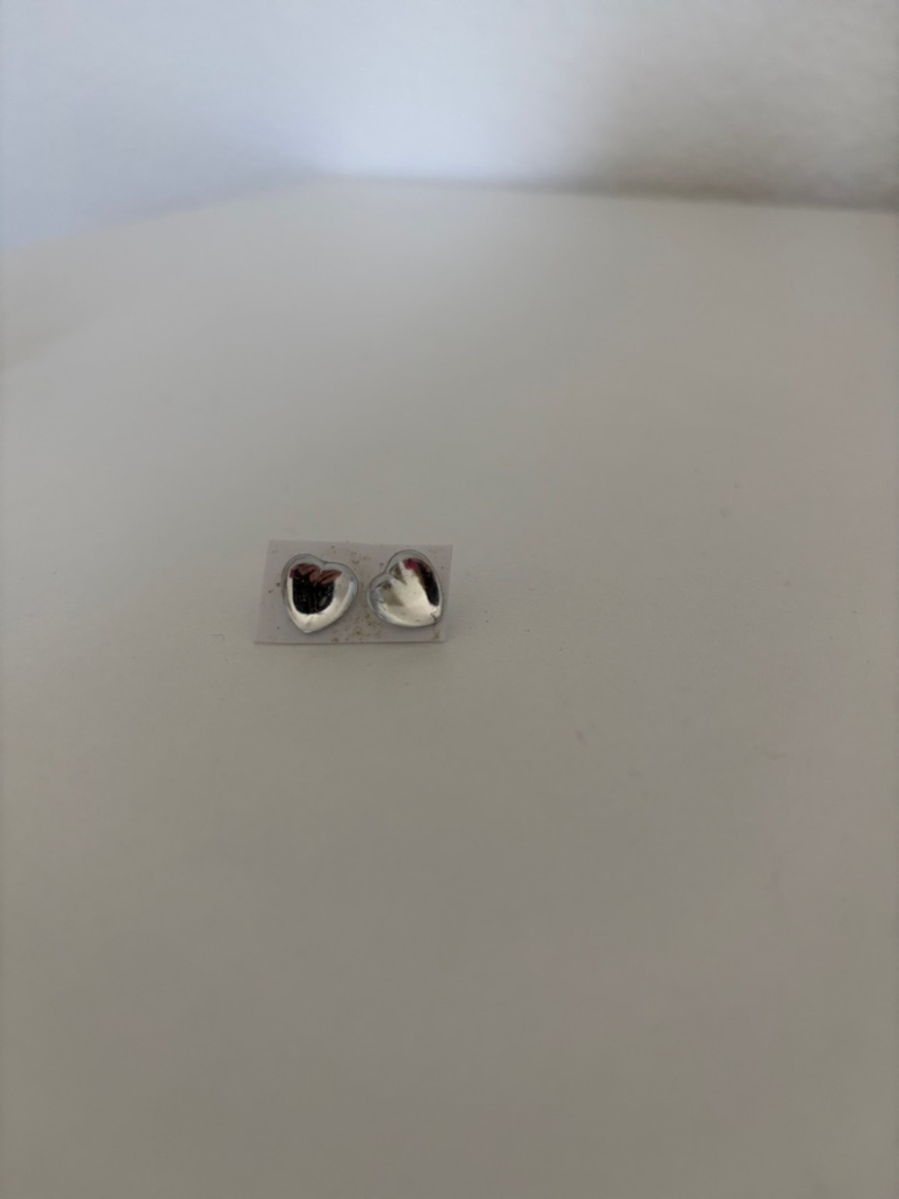 Silver Dome Stud Earrings - Simple Metal Pair